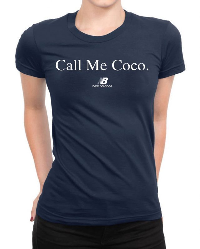 Call Me Coco New Balance Official Tee Shirt
