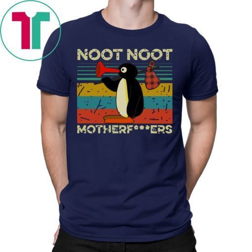 Official Pingu noot noot motherfucker vintage 2019 shirt