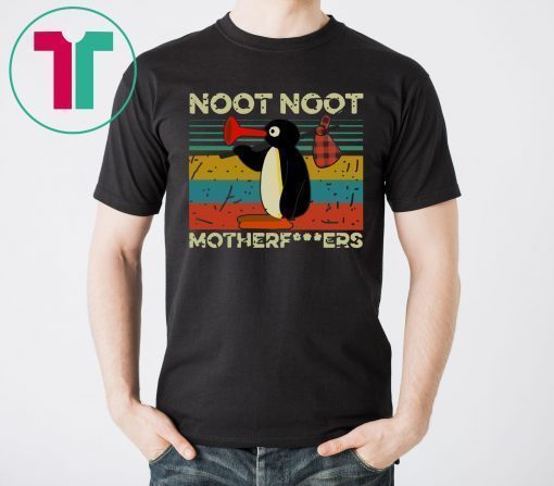 Official Pingu noot noot motherfucker vintage 2019 shirt