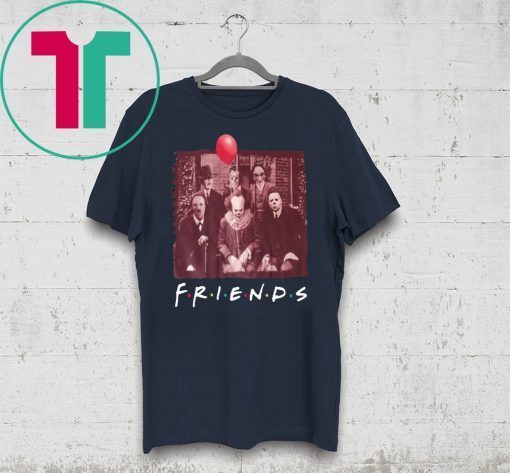 Horror Movie Characters Friends TV Show Unisex Shirt