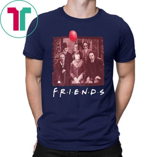 Horror Movie Characters Friends TV Show Unisex Shirt