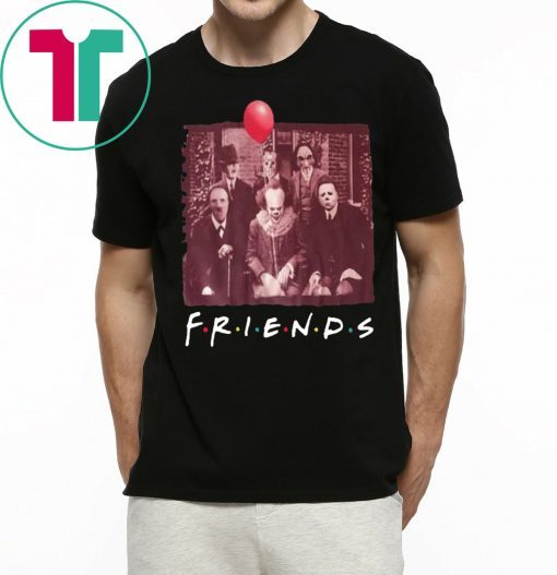 Horror Movie Characters Friends TV Show Unisex Shirt