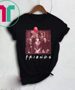 Horror Movie Characters Friends TV Show Unisex Shirt