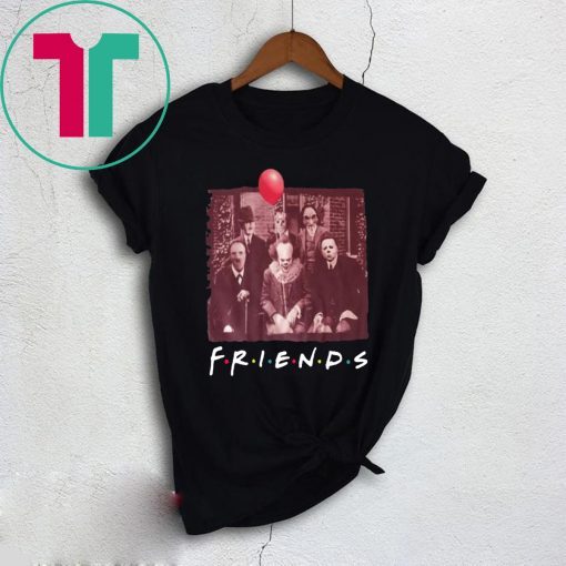Horror Movie Characters Friends TV Show Unisex Shirt