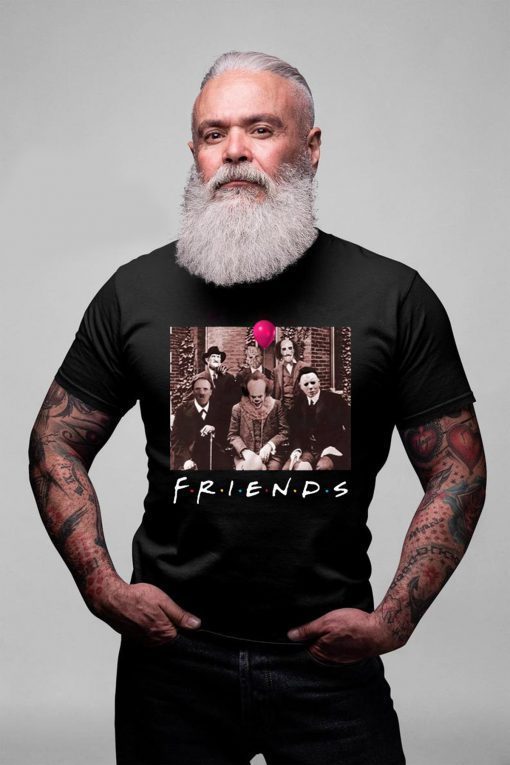 Halloween Team Psychodynamics Horror Characters Friends Shirt