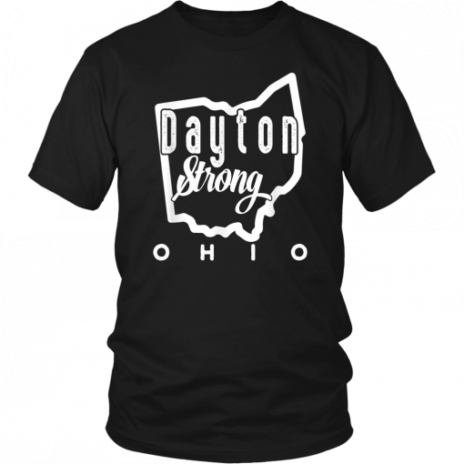 Ohio Map Dayton Strong Funny Ohio lover Gifts patriotic T-Shirt