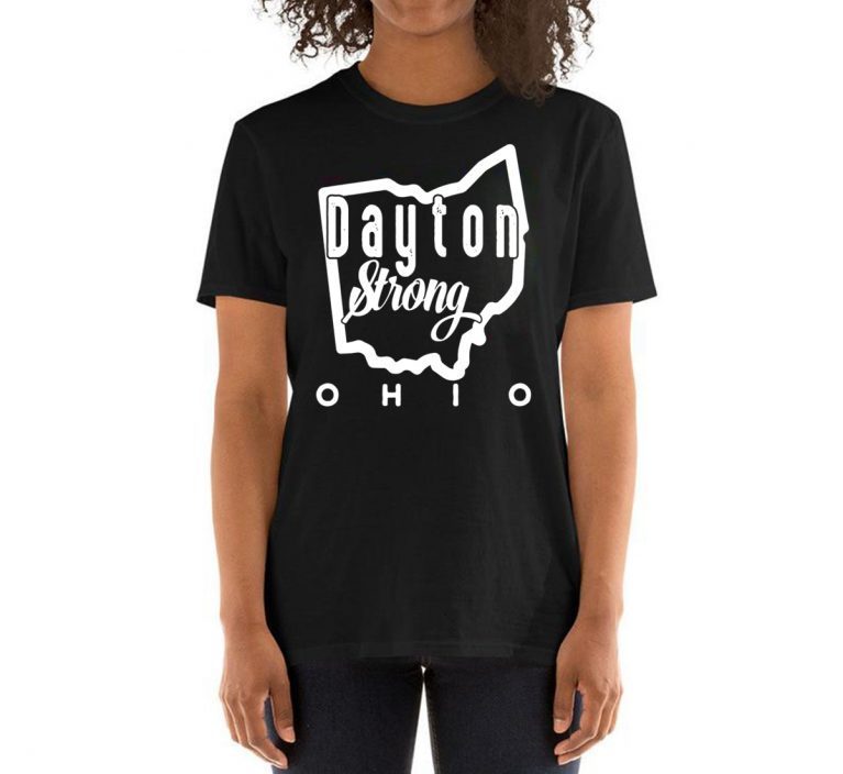 Ohio Map Dayton Strong Lover T-Shirt