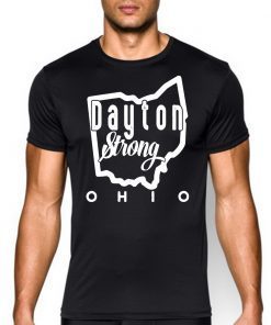 Ohio Map Dayton Strong Lover T-Shirt