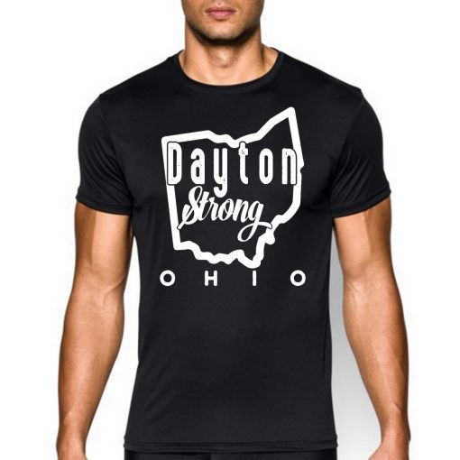 Ohio Map Dayton Strong Lover T-Shirt