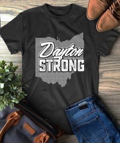 Ohio Map Dayton Strong For Men Women And Kids T-Shirt