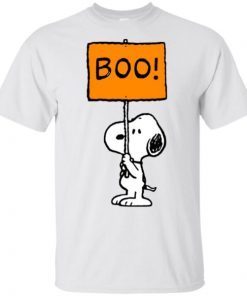 Peanuts Halloween Snoopy Boo T-Shirt