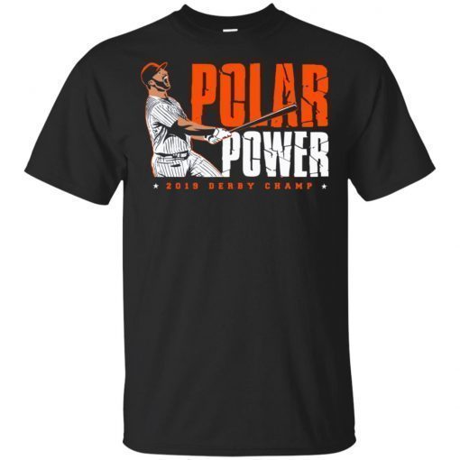 Pete Alonso Derby Polar Power New York Mets T-Shirt