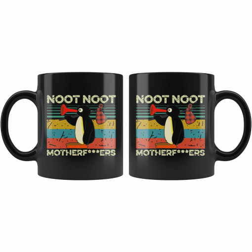 Funny Pingu Noot Noot Motherfucker Mug