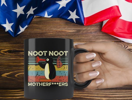 Vintage Pingu Noot Noot Motherfucker 2019 Mug