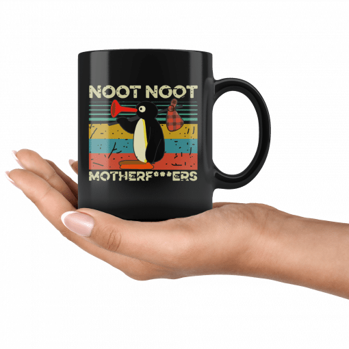 Funny Pingu Noot Noot Motherfucker Mug