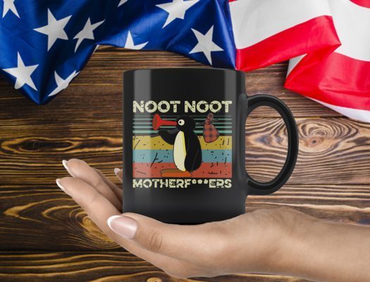 Vintage Pingu Noot Noot Motherfucker 2019 Mug