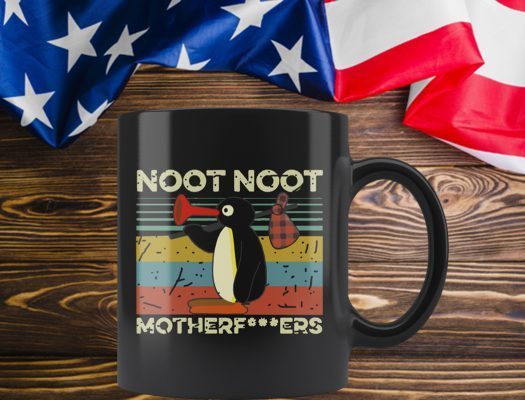 Vintage Pingu Noot Noot Motherfucker 2019 Mug