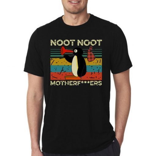 Pingu Noot Noot Motherfucker Vintage TShirt