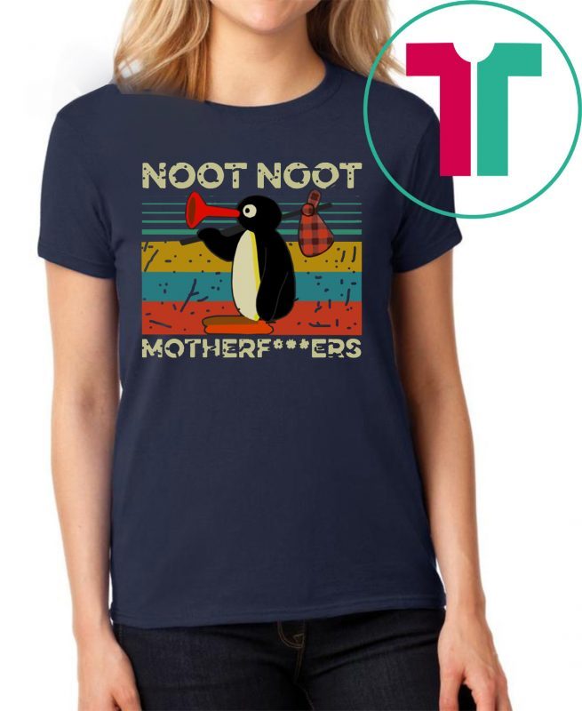 Pingu Noot Noot Motherfucker Vintage TShirt