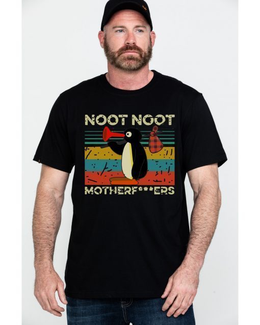 Pingu Noot Noot Motherfucker Vintage TShirt