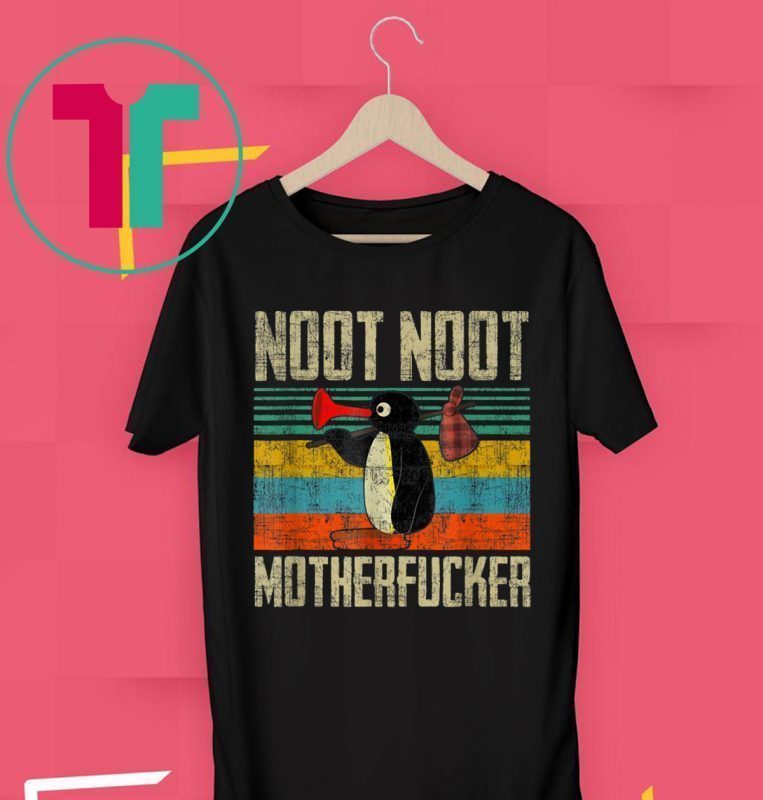 Pingu Noot Noot Motherfuckers Vintage Retro T-Shirt