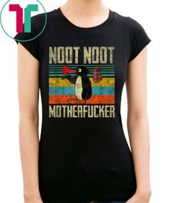 Pingu Noot Noot Motherfuckers Vintage Retro T-Shirt