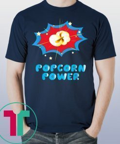 Popcorn Power Comic Tee Shirt