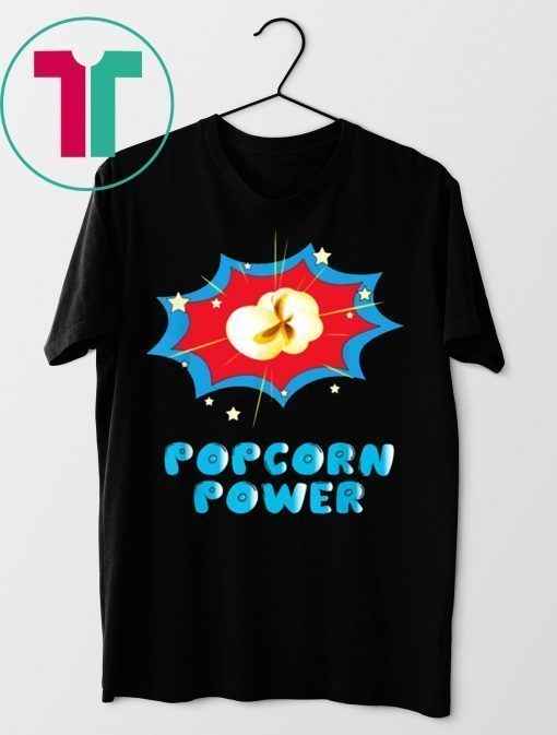 Popcorn Power Comic Tee Shirt