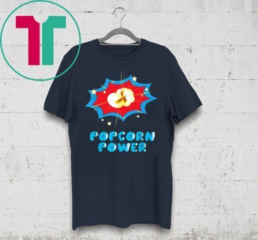 Popcorn Power Comic Tee Shirt