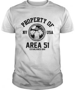 Property of Area 51 established 1955 shirt
