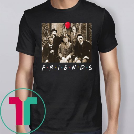 Mens Psychodynamics Horror Characters Friends Shirt