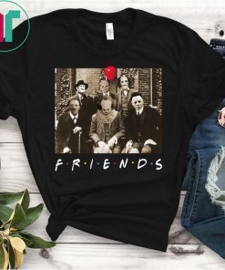 Mens Psychodynamics Horror Characters Friends Shirt