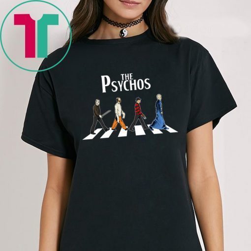 Psychodynamics Horror Characters The Psychos Halloween 2019 T-Shirt