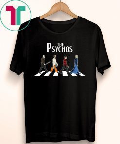 Psychodynamics Horror Characters The Psychos Halloween 2019 T-Shirt