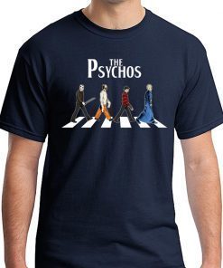 Psychodynamics Horror Characters The Psychos Halloween 2019 T-Shirt