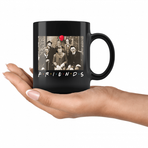 Funny Psychodynamics Horror Movie Characters Friends Mug