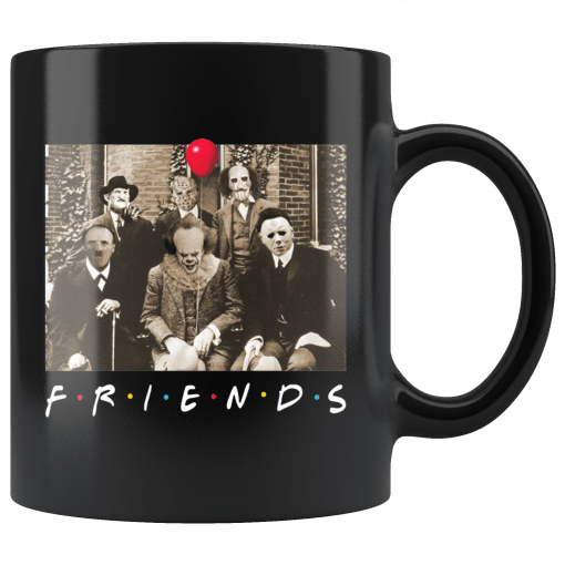 Funny Psychodynamics Horror Movie Characters Friends Mug