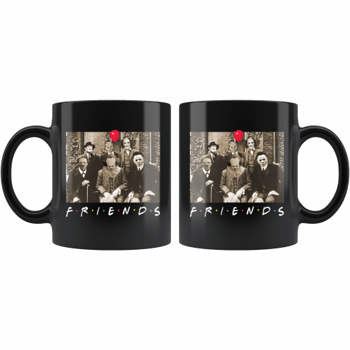 Funny Psychodynamics Horror Movie Characters Friends Mug