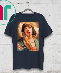 Pulp Fiction Virgin Mary Mia Wallace Tee Shirt