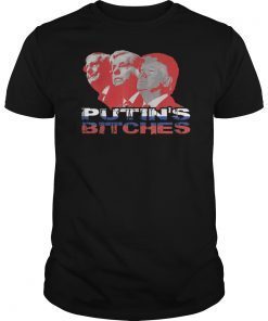 Putin's Bitches T-Shirt Graham Trump Moscow Mitch Tee Funny shirt