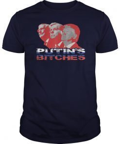 Putin's Bitches T-Shirt Graham Trump Moscow Mitch Tee Funny shirts