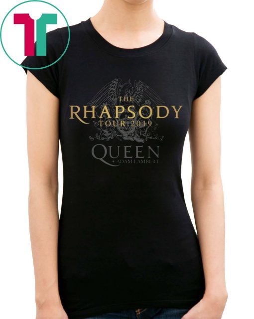 Queen Adam Lambert The Rhapsody Tour 2019 T-Shirt