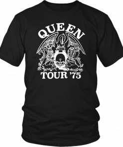 Queen Tour 75 Offcial Tee Shirt