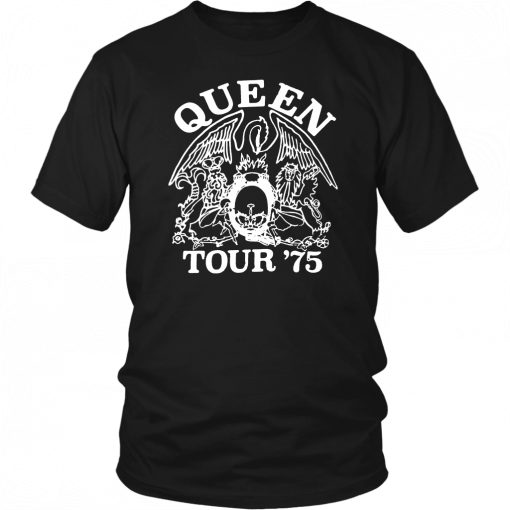 Queen Tour 75 Offcial Tee Shirt