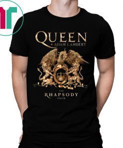 2019 Queen and Adam Lambert The Rhapsody Tour T-Shirt