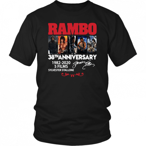 Rambo 38th Anniversary Unisex T-Shirt