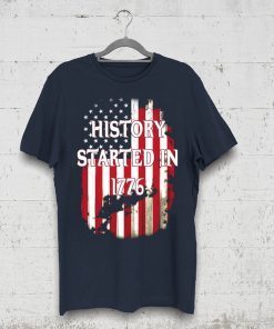 Robert Oberst History Started In 1776 Shirt