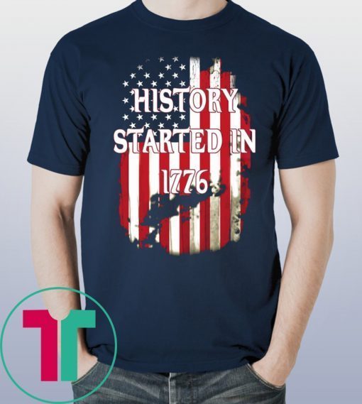 Robert Oberst History Started In 1776 Shirt