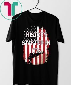 Robert Oberst History Started In 1776 Shirt