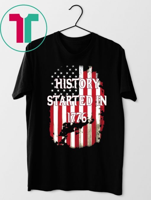 Robert Oberst History Started In 1776 Shirt